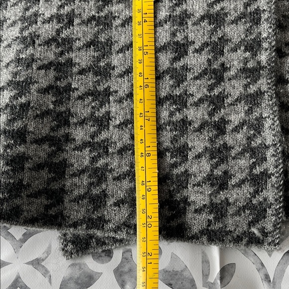 Ellen Tracy Charcoal Houndstooth Jacket - Picture 6 of 6